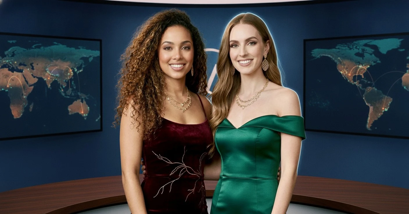 BREAKING NEWS — Live Broadcast Anchor Pack AI photo booth prompt pack