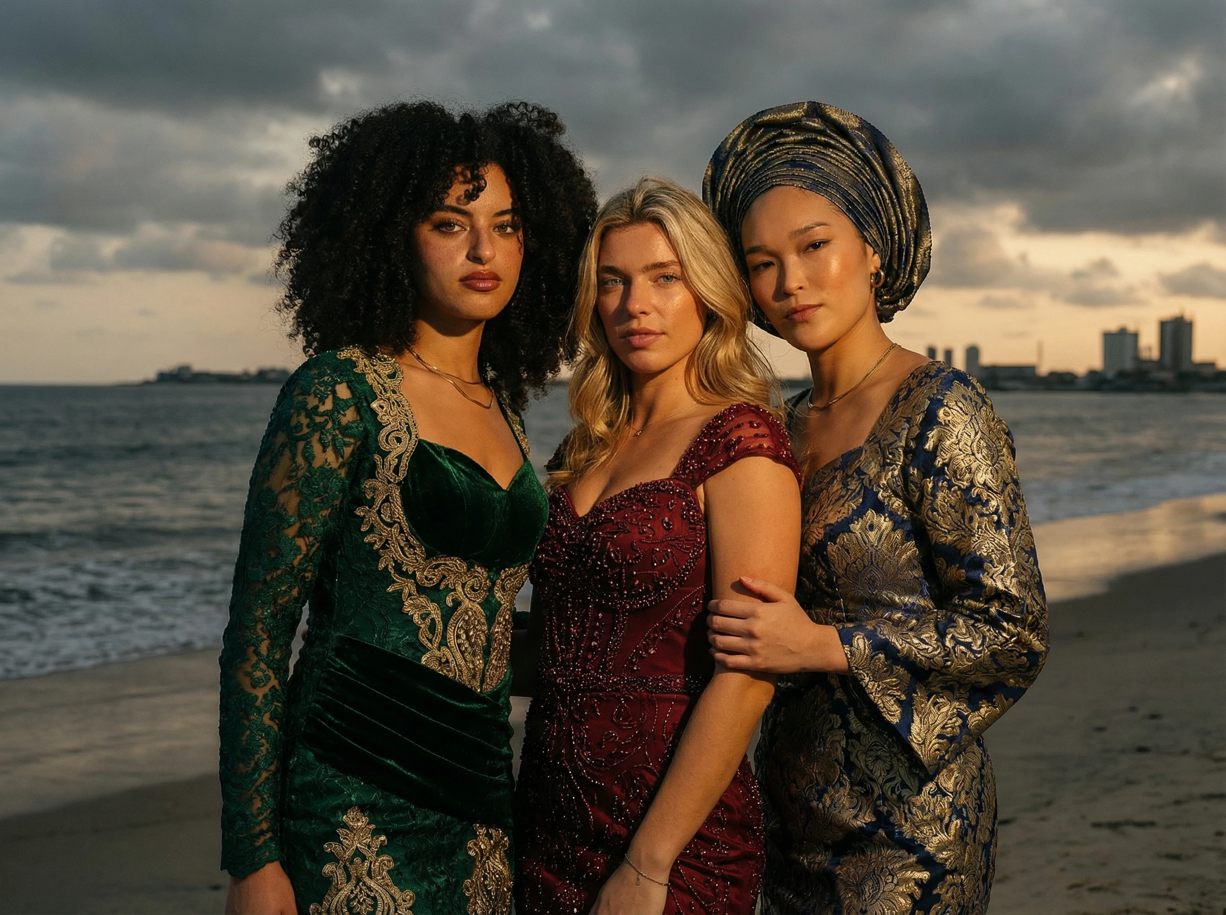 SCENE 5 — VICTORIA ISLAND GOLDEN HOUR