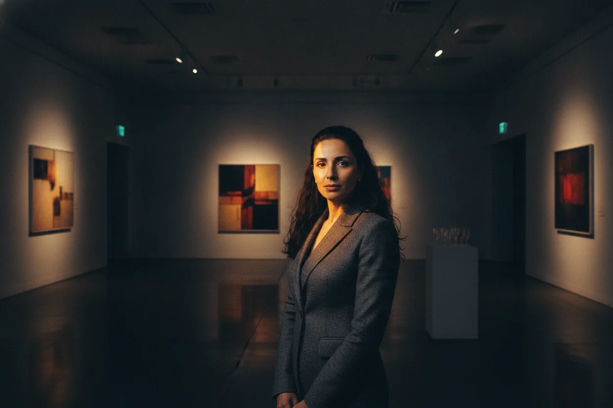 SCENE 5 — ALONE WITH THE WORK