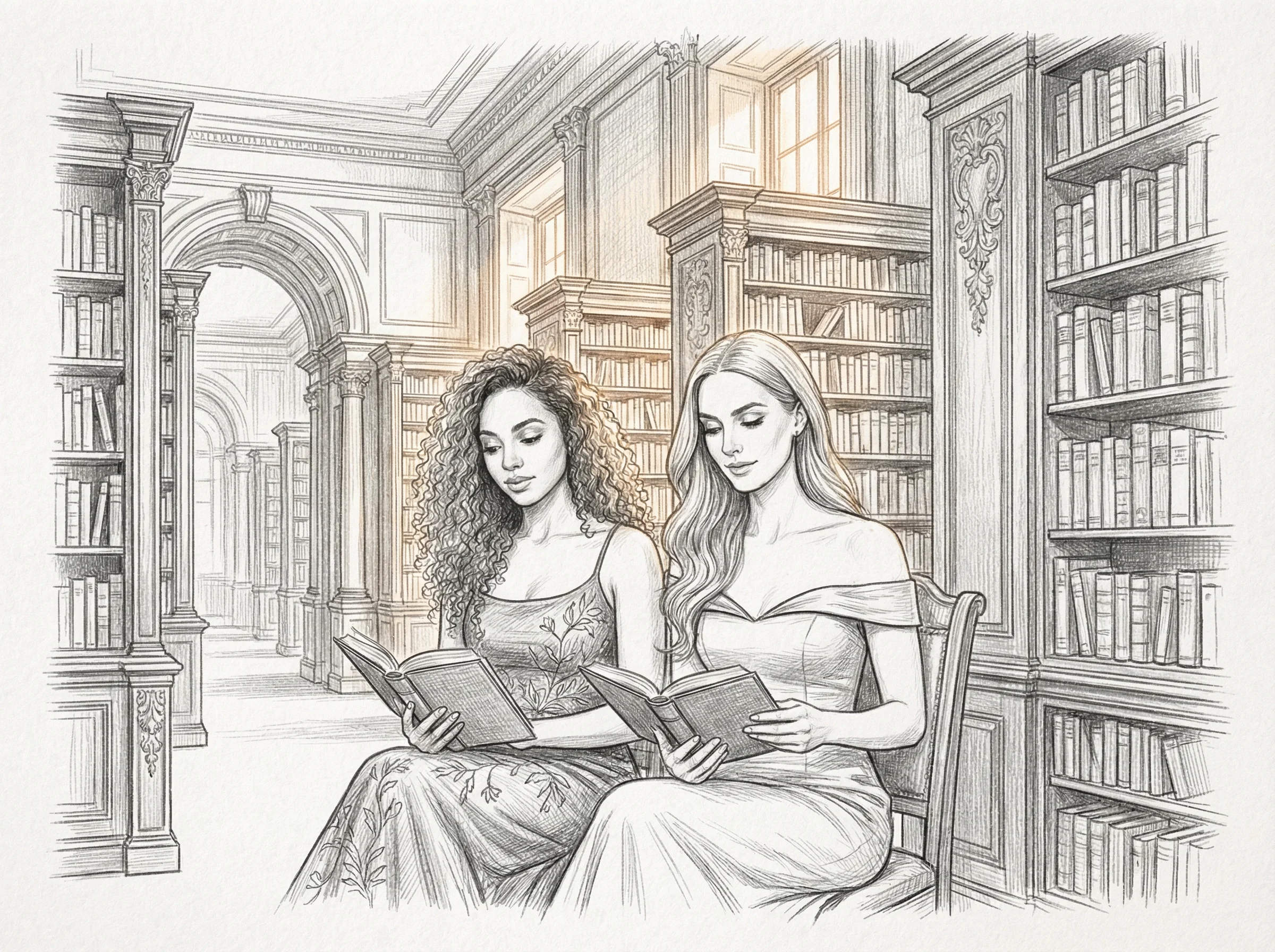 Corporate Headshot Sketch