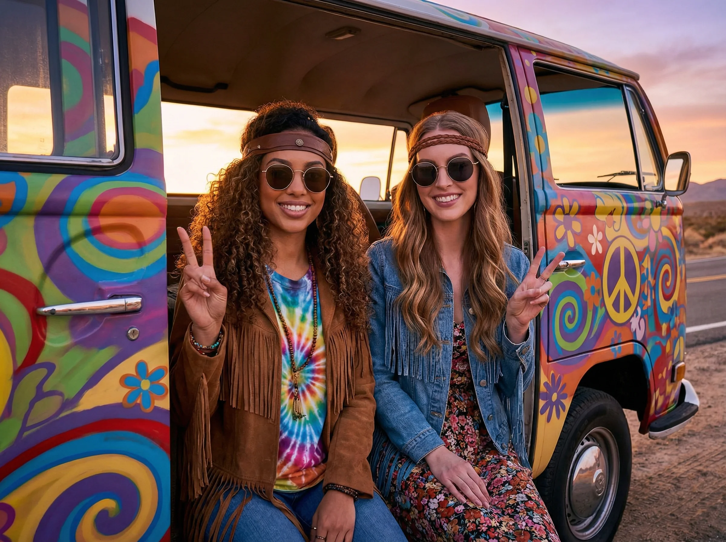 Scene 4 — VW Bus Road Trip