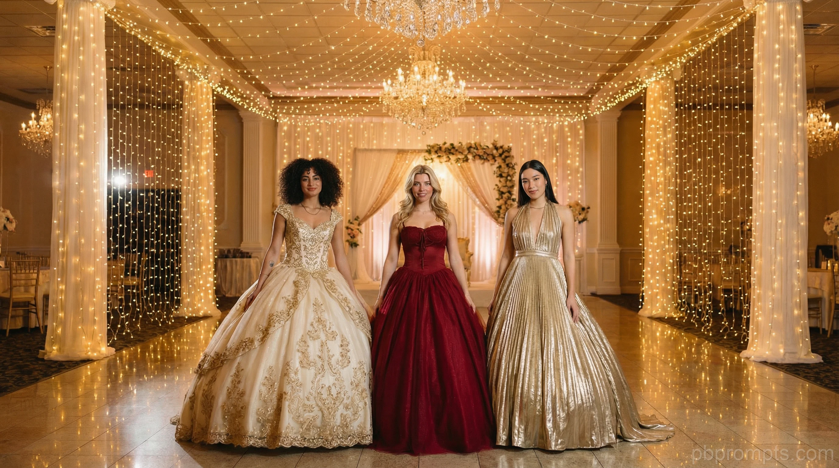 Quinceañera Pack AI photo booth theme