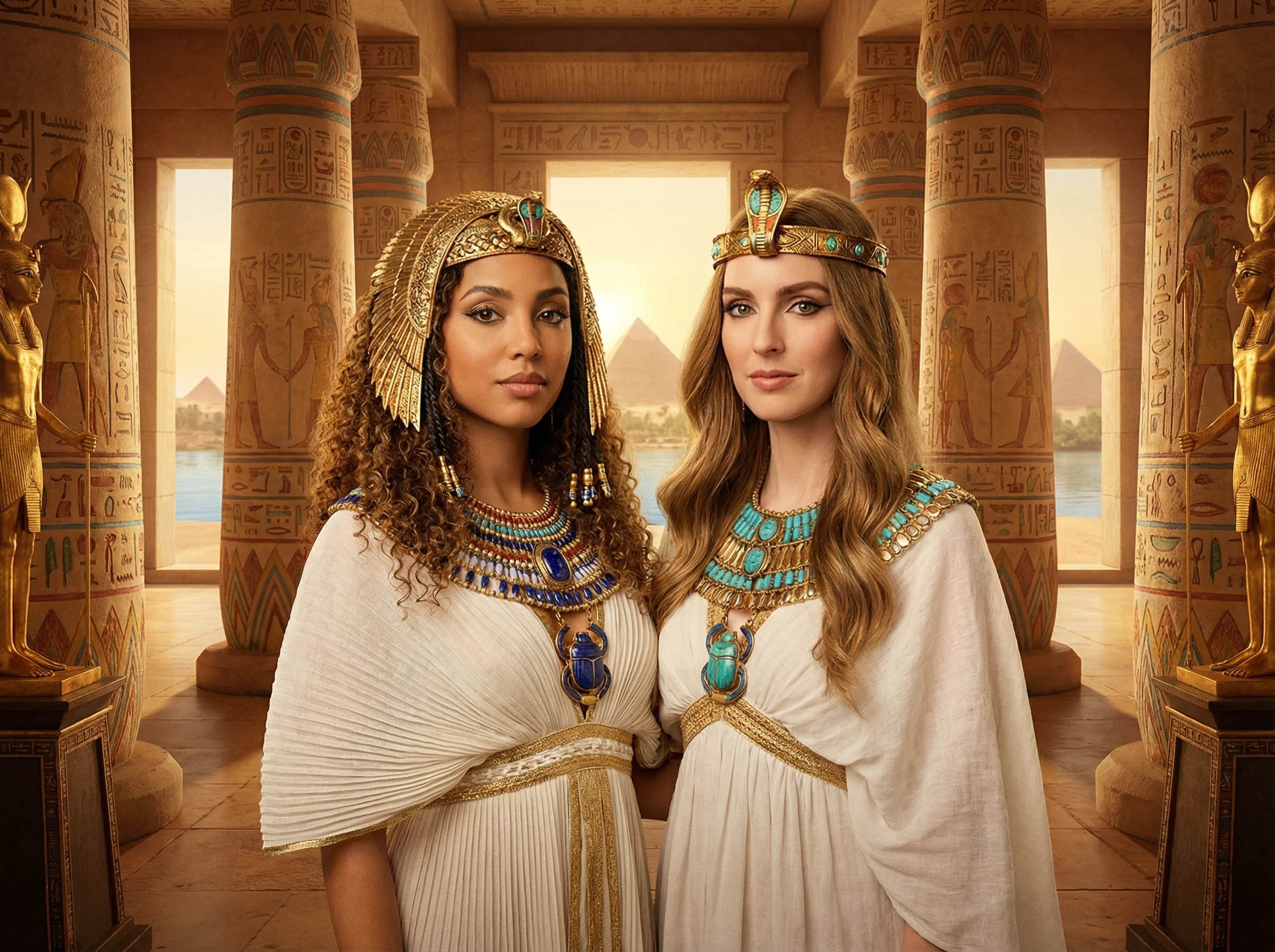 SCENE 1 — THE THRONE OF KARNAK