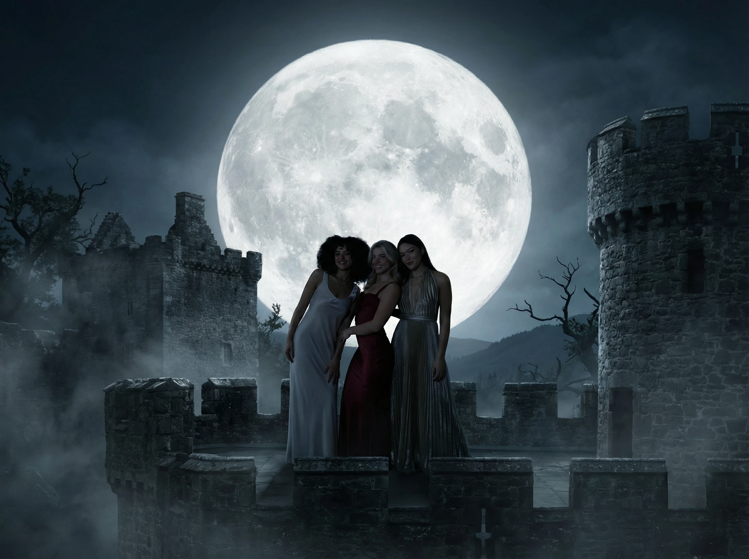 SCENE 2 — THE CASTLE AT MIDNIGHT