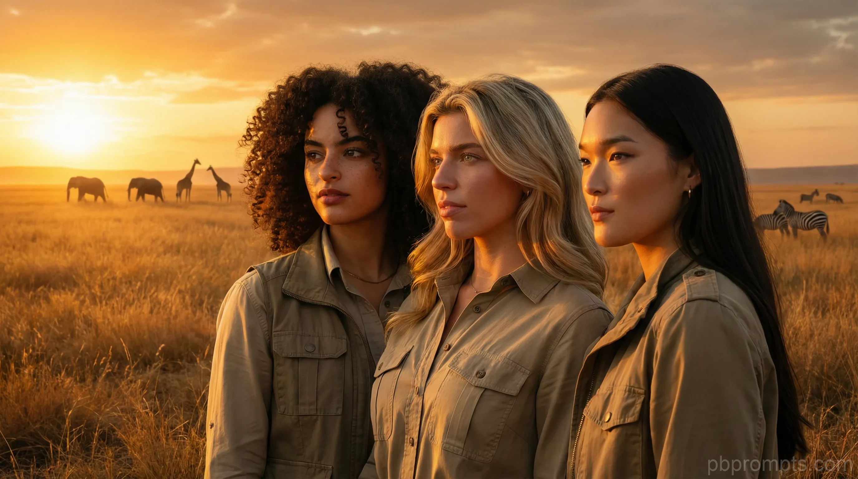 Safari Expedition AI photo booth theme