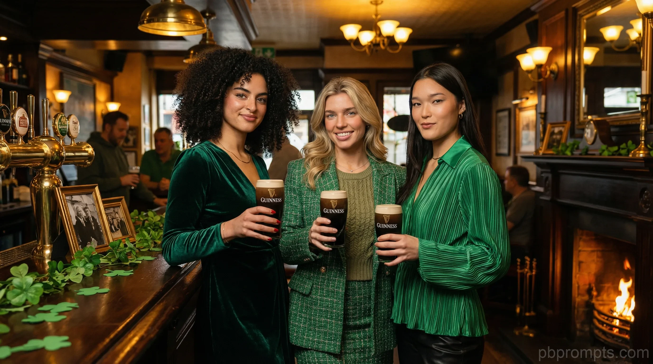 St. Patrick's Day AI photo booth theme