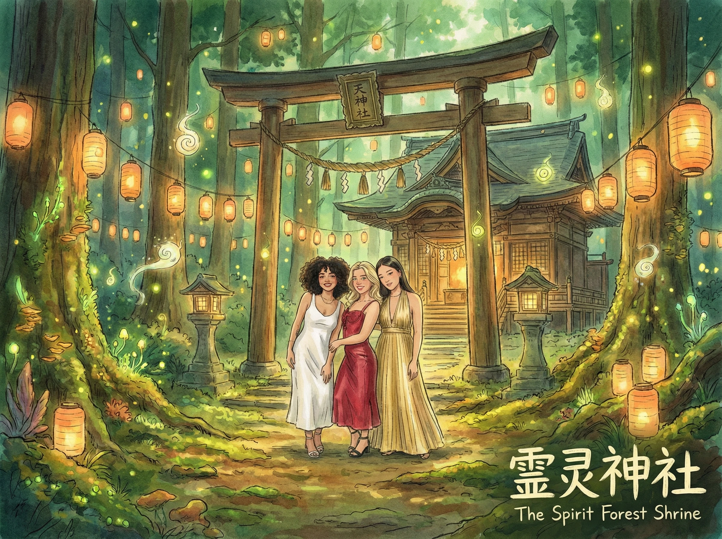 Studio Ghibli — The Animated World AI photo booth theme