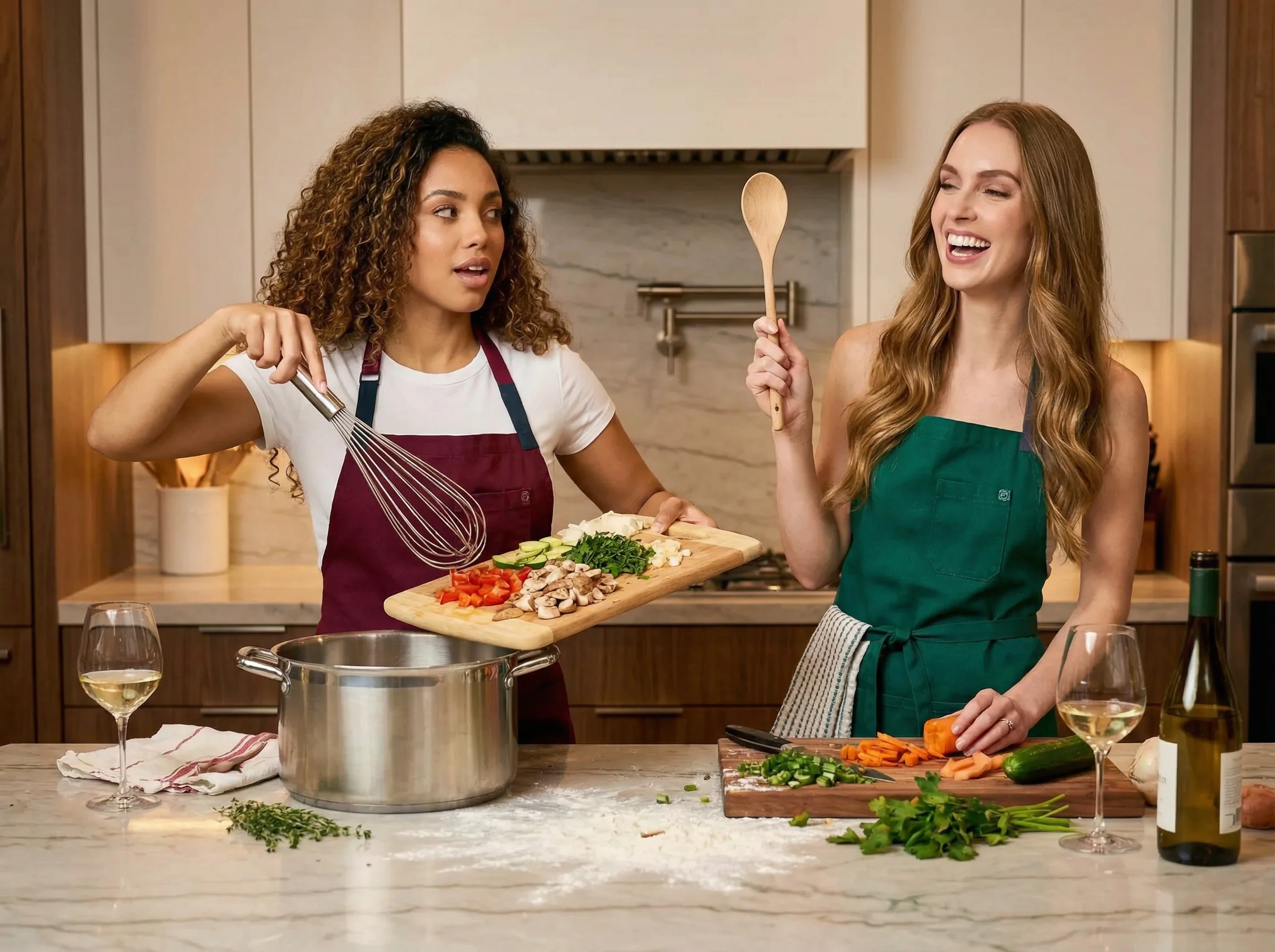 SCENE 4 — The Casual Kitchen