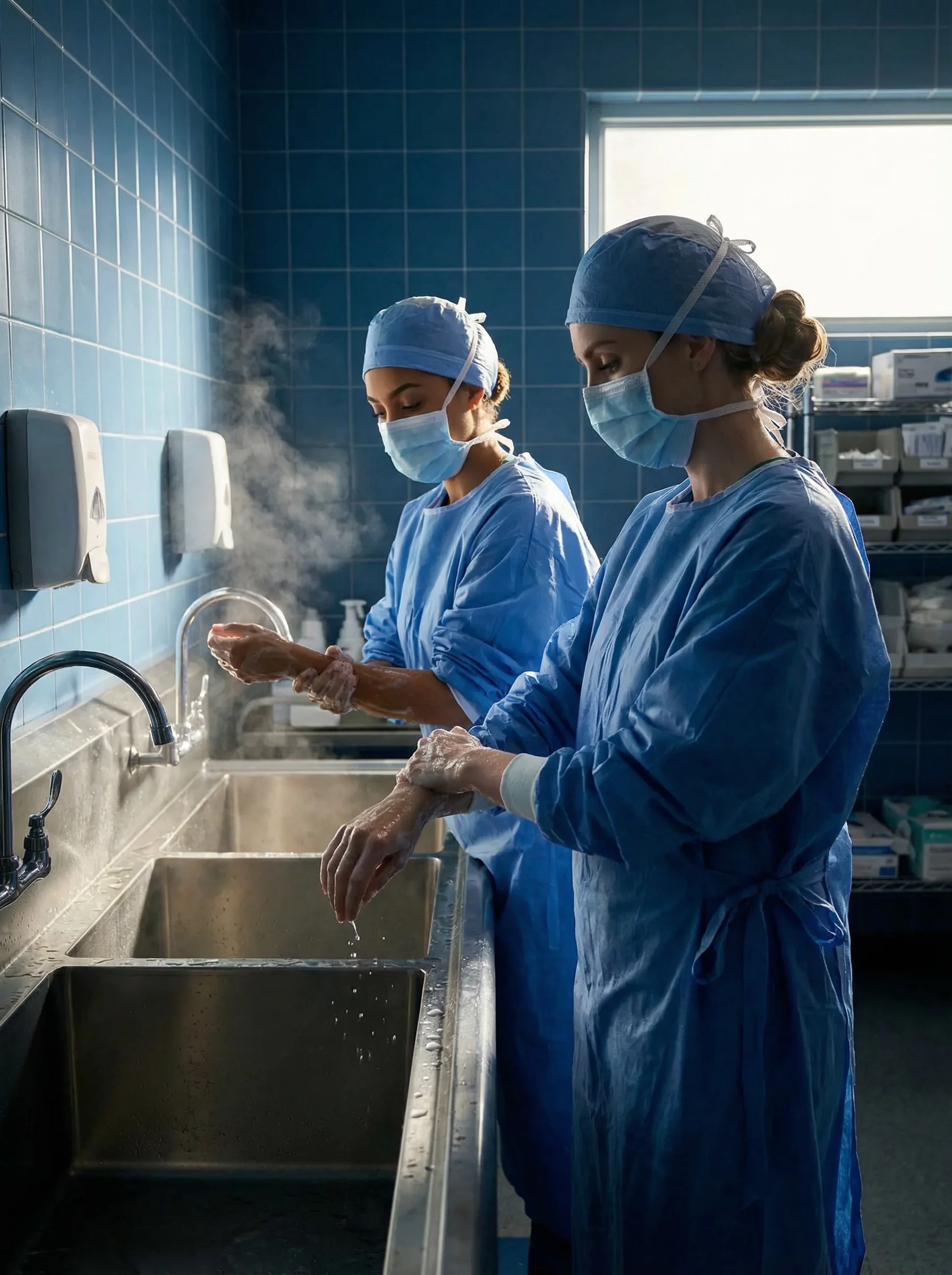 SCENE 3 — TEACHING ROUNDS