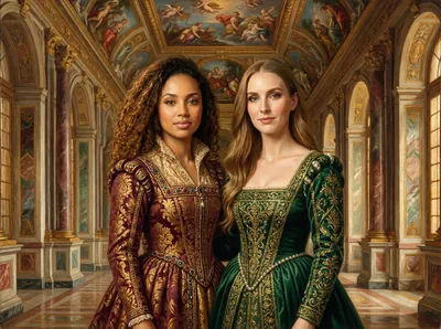 Renaissance Royalty AI styled result