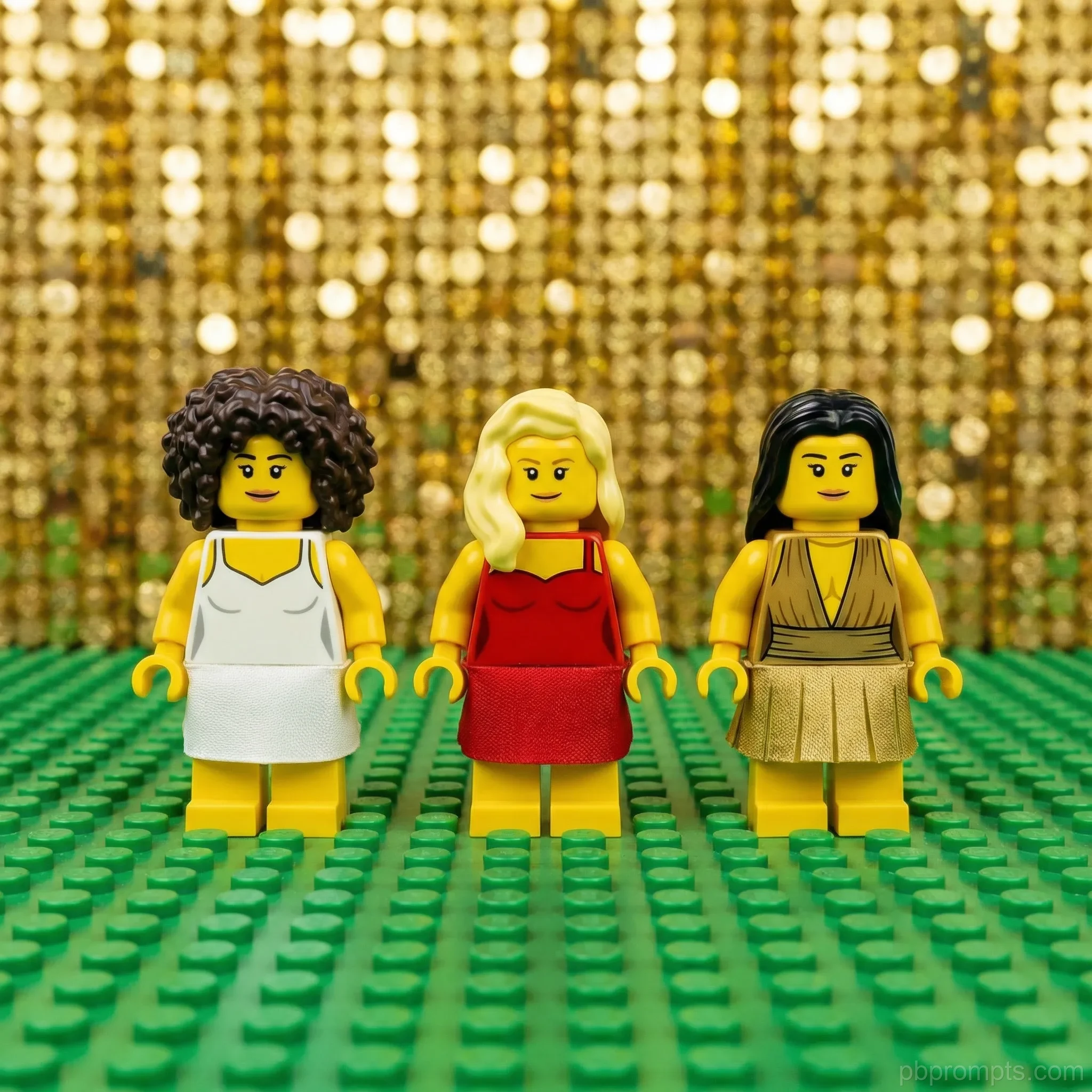 Toy Block Figure AI photo booth theme