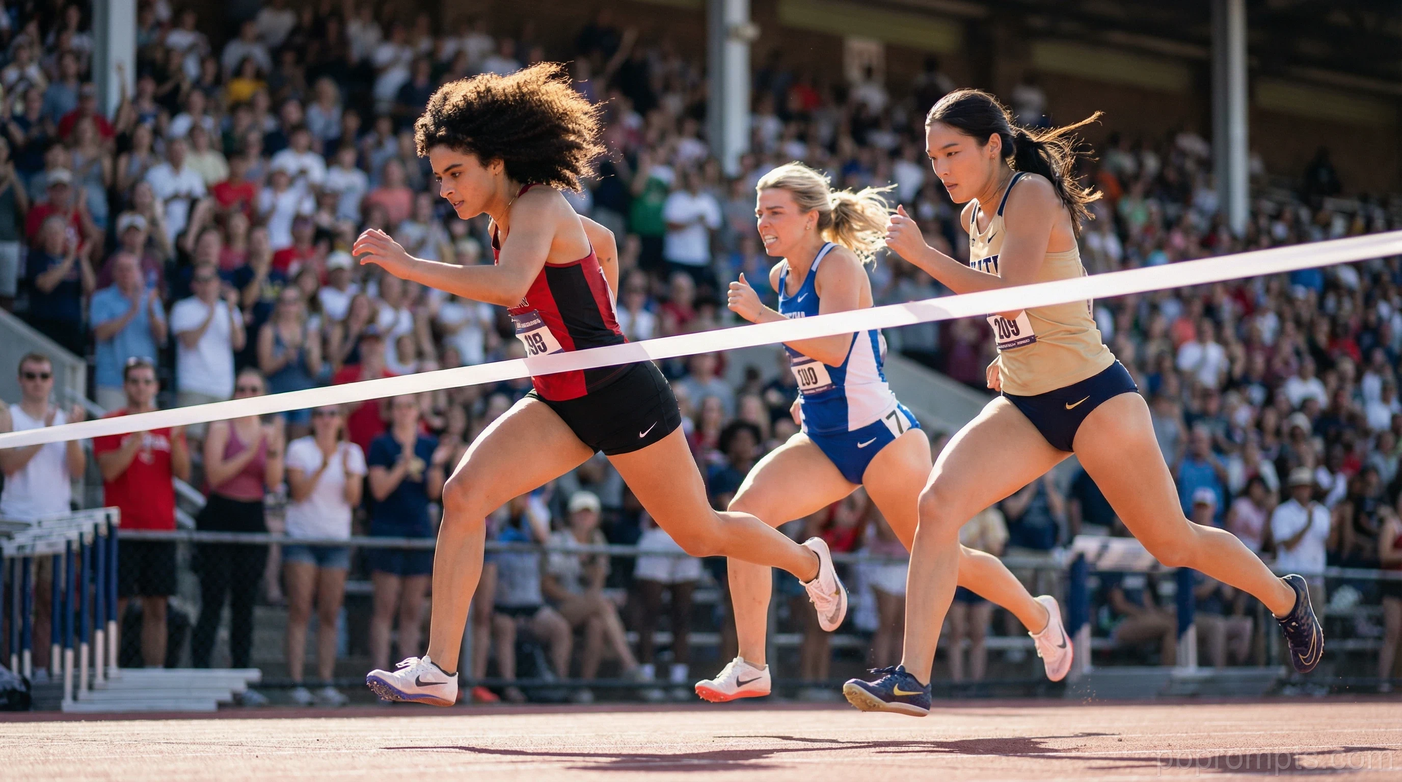 TRACK & FIELD AI photo booth theme