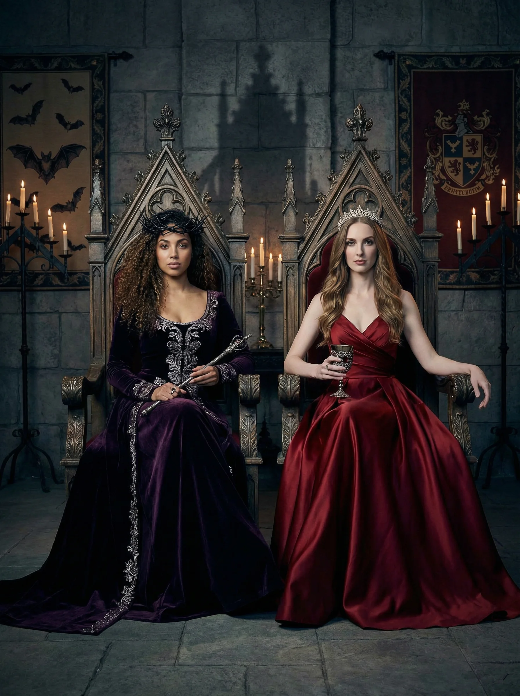 SCENE 5 — THE BURNING THRONE ROOM