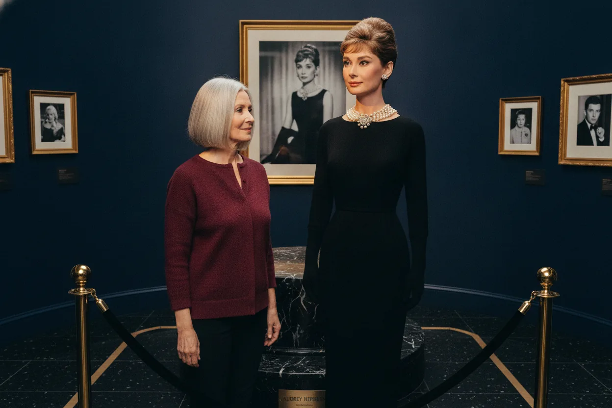SCENE 4 — BESIDE THE FAMOUS FACE