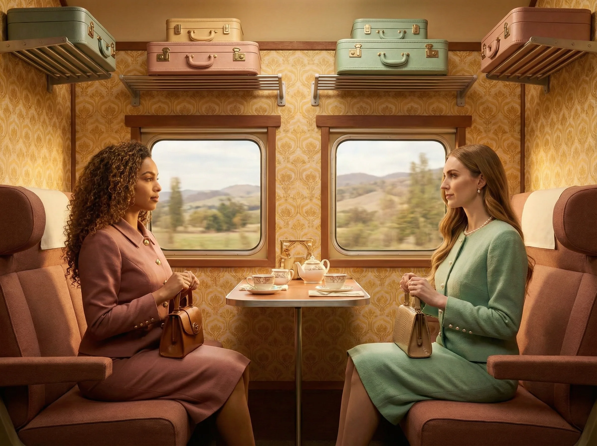 Scene 3 — Pastel Library