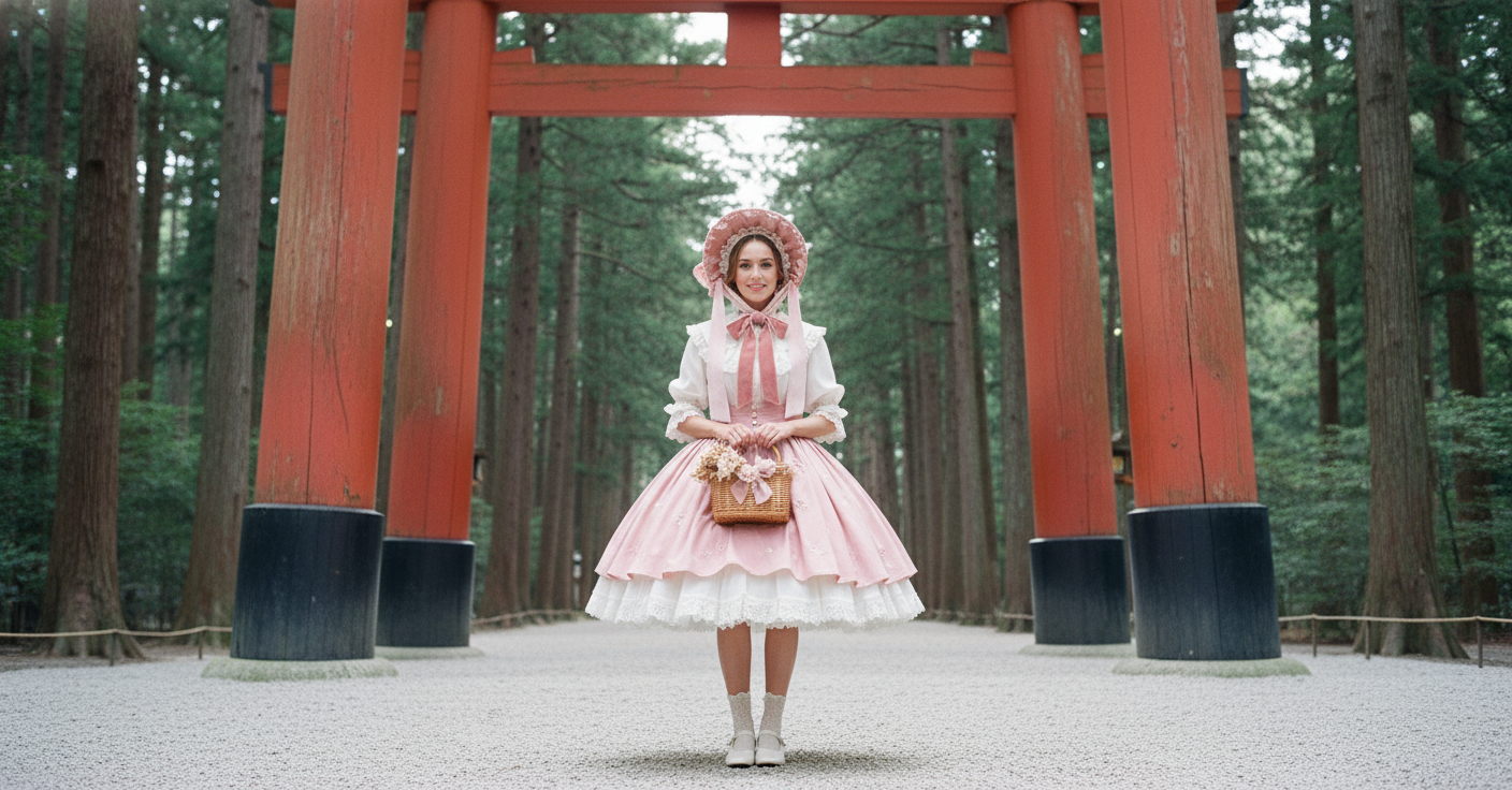 SCENE 2 — MEIJI SHRINE TORII GATE