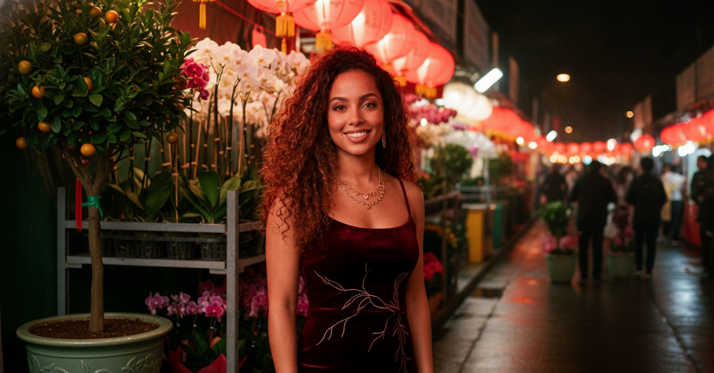 SCENE 5 — THE FLOWER MARKET