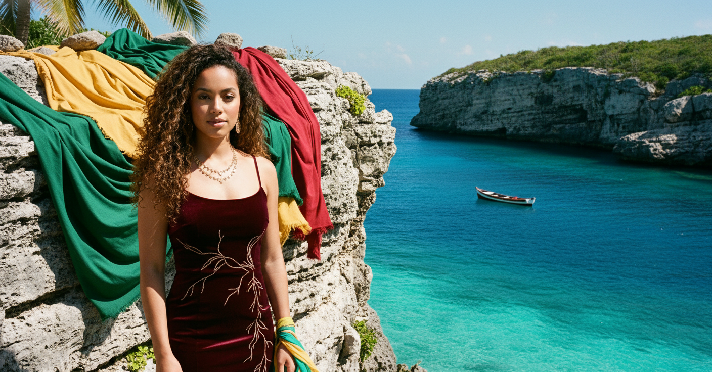 SCENE 2 — PORT ANTONIO BEACH CLIFF