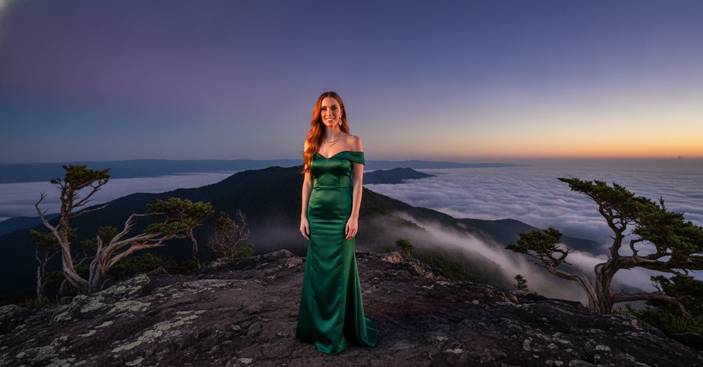 SCENE 3 — BLUE MOUNTAIN PEAK